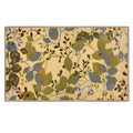 Skid-Resistant Area Rug Botanical Daydream – Golden Beige