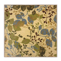 Skid-Resistant Area Rug Botanical Daydream – Golden Beige