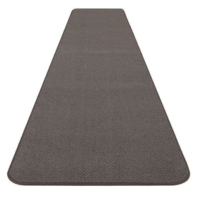 Skid-Resistant Carpet Runner Gray