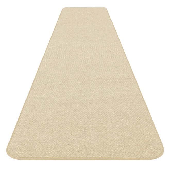 Skid-Resistant Carpet Runner Ivory Cream