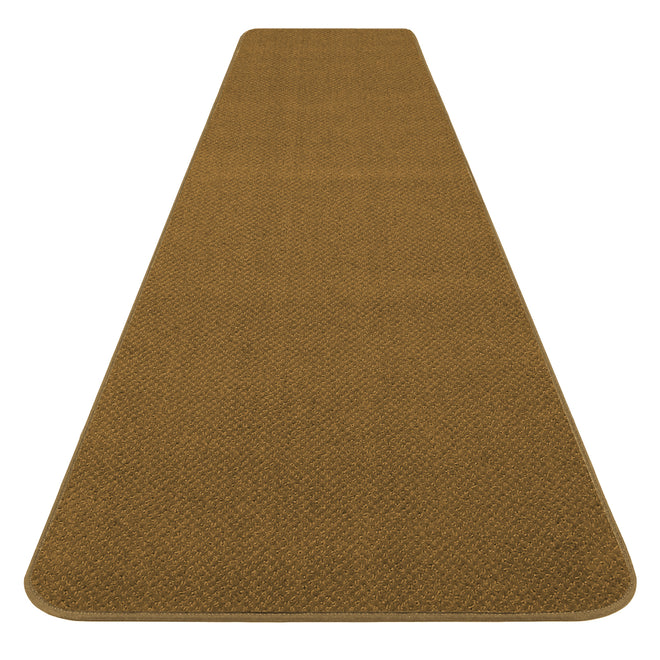 Skid-Resistant Carpet Runner Bronze Gold
