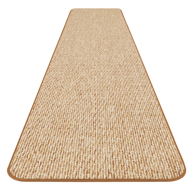 Skid-Resistant Carpet Runner Praline Brown