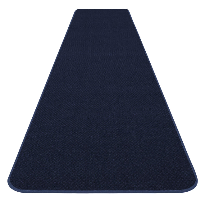 Skid-Resistant Carpet Runner Navy Blue