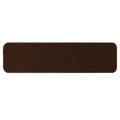 Skid-Resistant Carpet Stair Treads Chocolate Brown