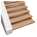 Skid-Resistant Carpet Stair Treads Pebble Beige