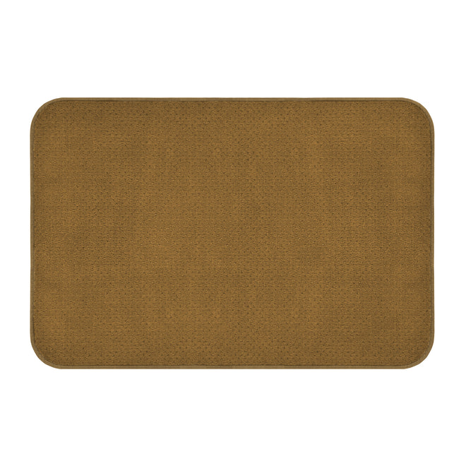 Skid-Resistant Area Rug Bronze Gold