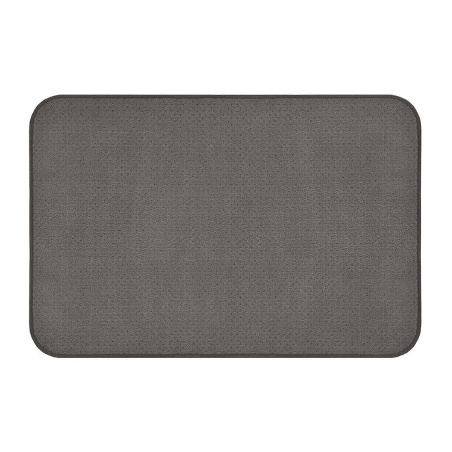 Skid-Resistant Area Rug Gray