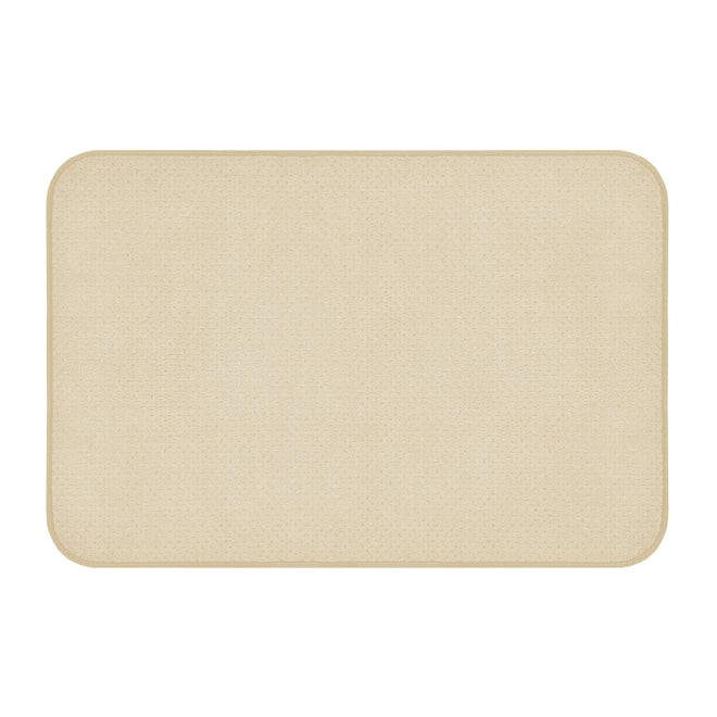 Skid-Resistant Area Rug Ivory Cream