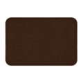 Skid-Resistant Area Rug Chocolate Brown