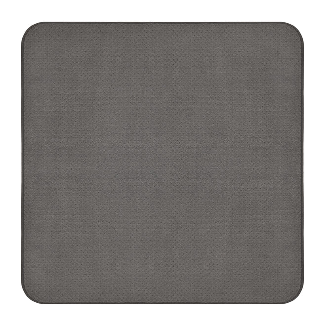 Skid-Resistant Area Rug Gray