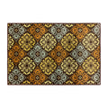 Skid-Resistant Area Rug Kaleidoscope Bloom – Autumn Brown