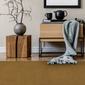 Skid-Resistant Area Rug Bronze Gold