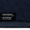Skid-Resistant Area Rug Navy Blue