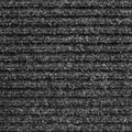 Heavy-Duty Ribbed Indoor Outdoor Carpet Charcoal Black