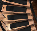 Attachable Carpet Stair Treads Black