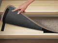 Attachable Carpet Stair Treads Pebble Beige