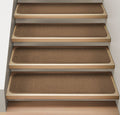 Attachable Carpet Stair Treads Toffee Brown