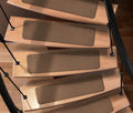 Attachable Carpet Stair Treads Toffee Brown
