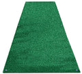 Outdoor Turf Wedding Aisle Runner Green