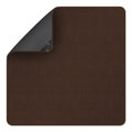 Attachable Rug for Stair Landings Chocolate Brown