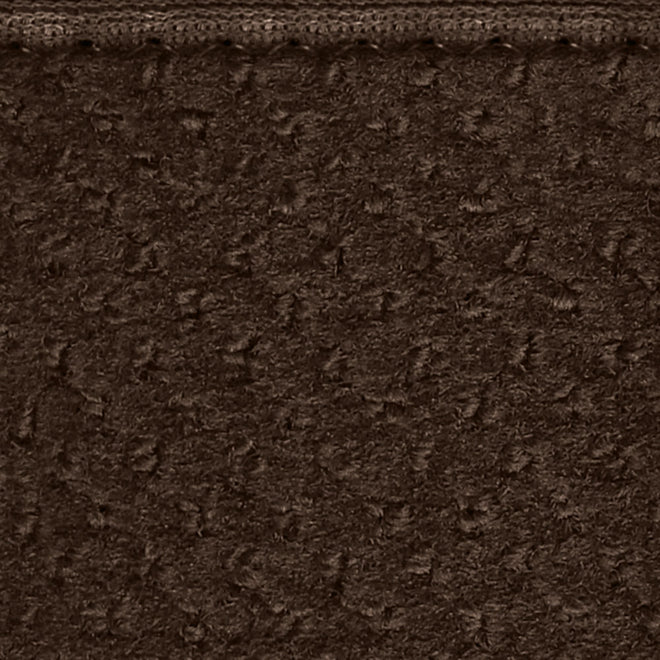 Attachable Rug for Stair Landings Chocolate Brown