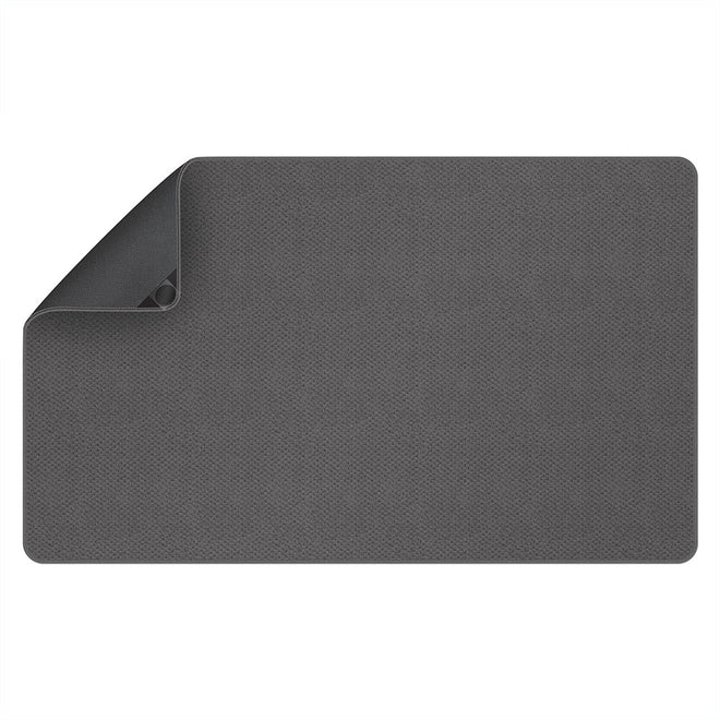 Attachable Rug for Stair Landings Gray