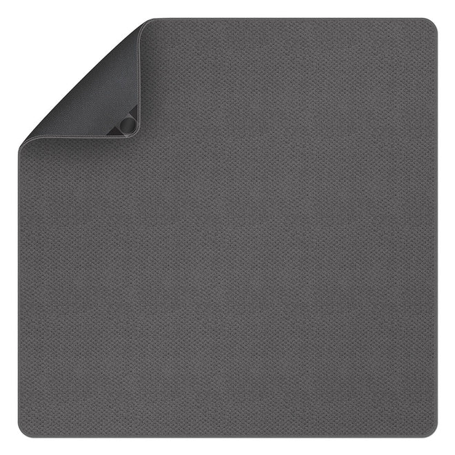 Attachable Rug for Stair Landings Gray