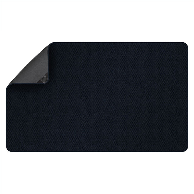 Attachable Rug for Stair Landings Navy Blue