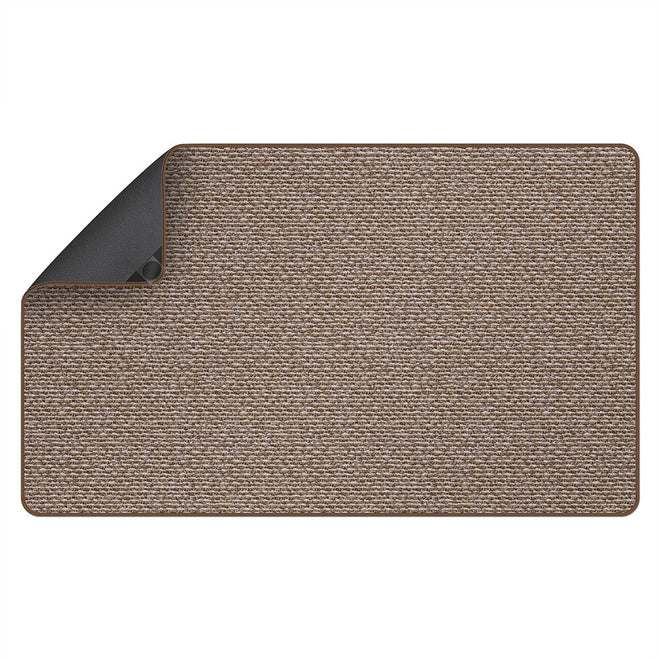 Attachable Rug for Stair Landings Praline Brown
