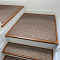 Attachable Rug for Stair Landings Praline Brown
