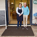 Skid-Resistant Heavy-Duty Door Mat Tuscan Brown