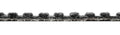 Skid-Resistant Heavy-Duty Carpet Runner Charcoal Black