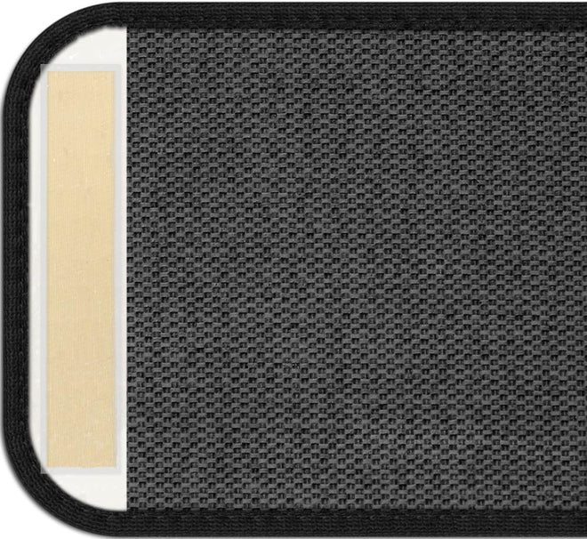 Adhesive Carpet Stair Treads Black
