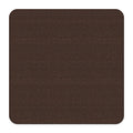 Indoor Outdoor Double-Ribbed Carpet Area Rug with Skid-Resistant Rubber Backing Bittersweet Brown