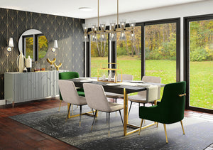 Dining room furniture color scheme