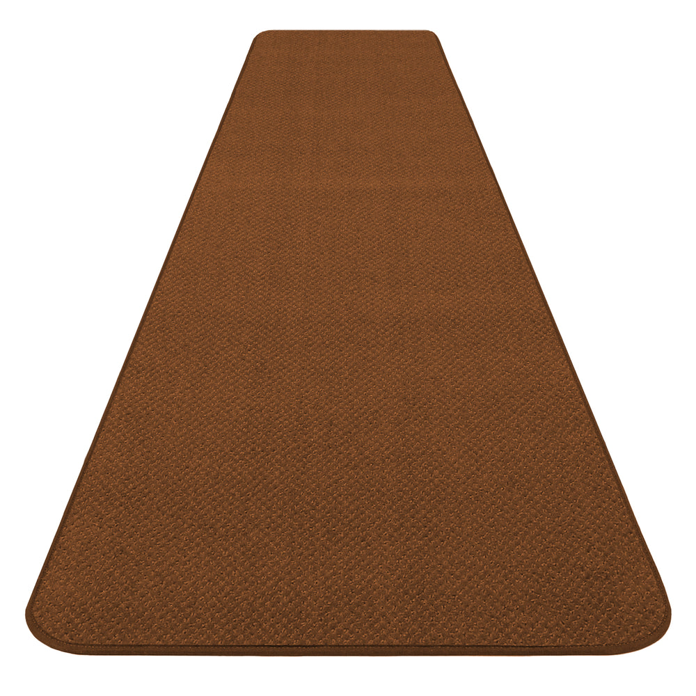 Toffee Brown Skid-Resistant Carpet Runners Durable | House Home & More