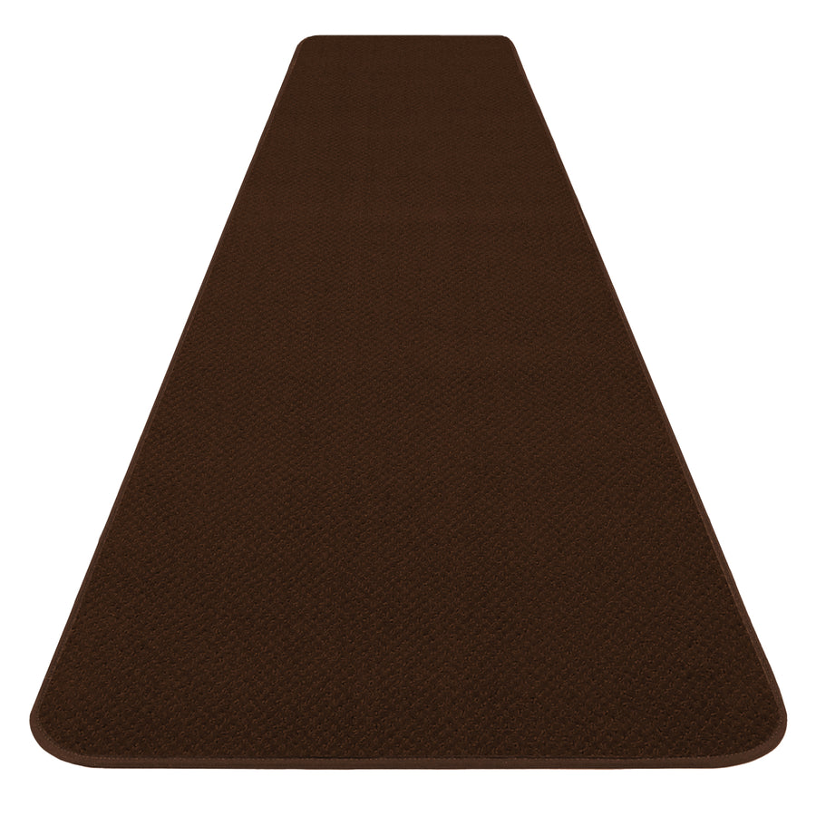 Indoor carpet runners in several skid resistant sizes and colors
