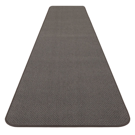 Skid-Resistant Carpet Runner Laurel Lane – Espresso Brown & Golden Cream