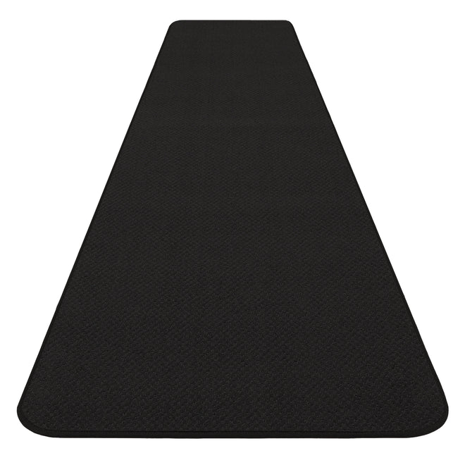 Skid-Resistant Carpet Runner Black
