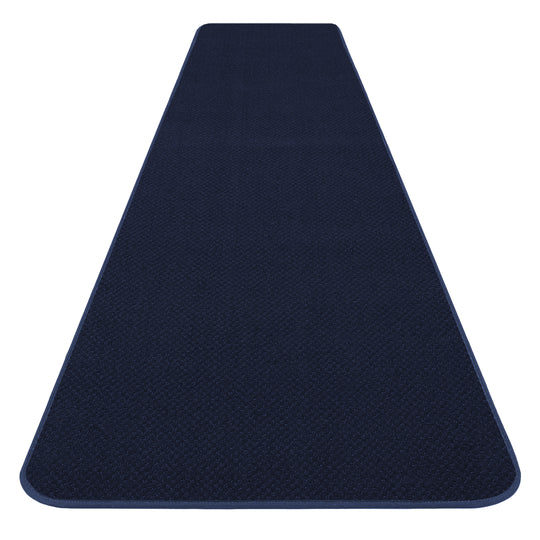 Skid-Resistant Carpet Runner Navy Blue