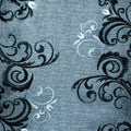 Color - Elegant Scroll – Silver Gray