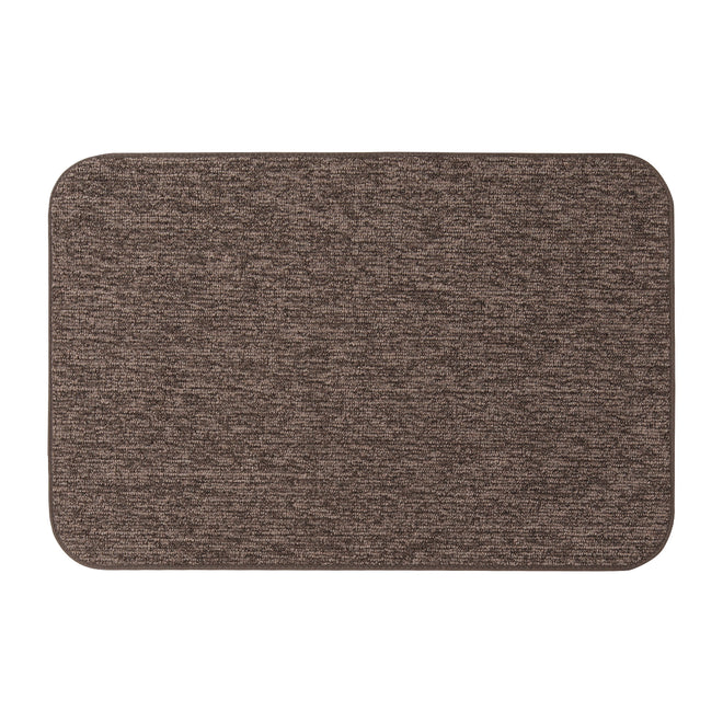 House Home and More Skid-Resistant Carpet Area Rug Floor Mat - Pebble Gray - 4' x 6