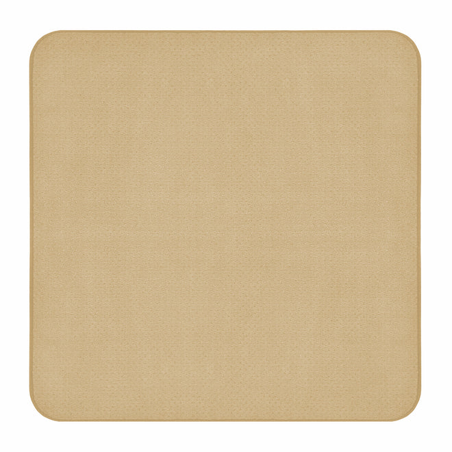 Skid-Resistant Area Rug Camel Tan