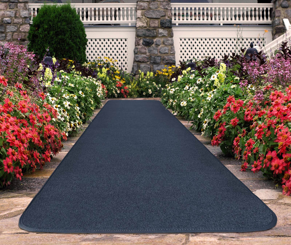 Blue Outdoor Carpet Runners Durable Fade Resistant House Home & More