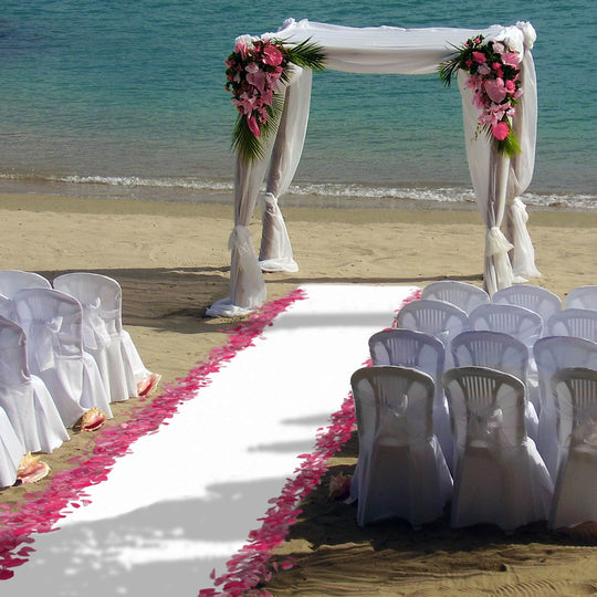 White Carpet Aisle Runner