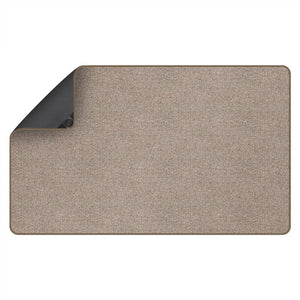 Pebble Beige Attachable Area Rug Durable | House Home & More