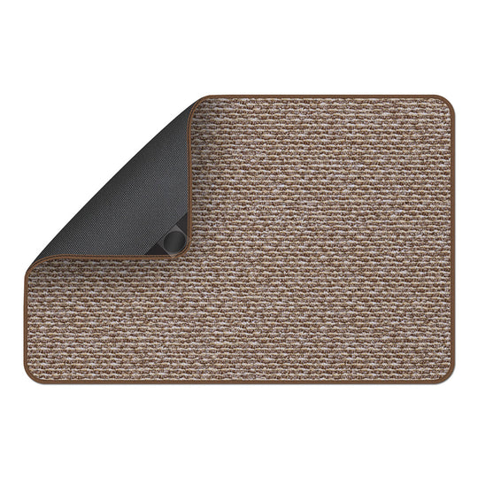 Attachable Rug for Stair Landings Praline Brown