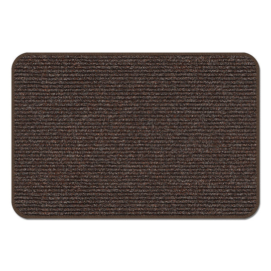 Skid-Resistant Heavy-Duty Door Mat Tuscan Brown